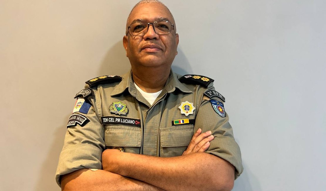 Tenente-coronel Luciano Felizardo deixa o comando do 3º BPM de Arapiraca