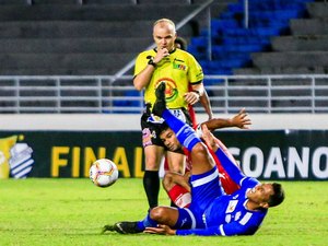 Denis Ribeiro Serafim apita a final do Alagoano entre CRB e CSA