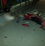 Acidente entre duas motos provoca morte e deixa três feridos, em São Sebastião