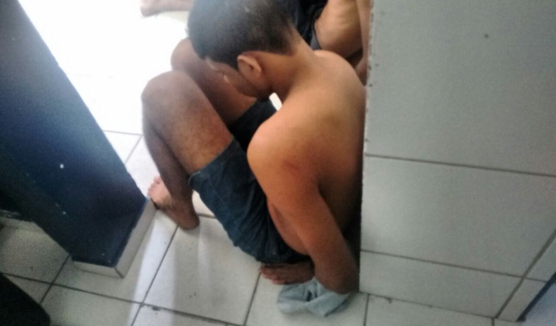 Jovem é preso após praticar arrastão e causar acidente na Avenida Josefa de Melo 