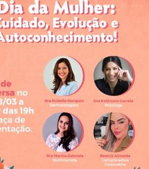 Mulheres promovem roda de conversa sobre autoconhecimento no Arapiraca Garden Shopping