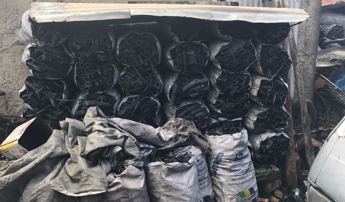 Comerciante deve pagar R$120 mil por comercialização ilegal de carvão em Maceió