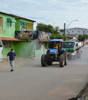  Prefeitura de Major Izidoro irá desinfectar todas as ruas da cidade