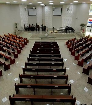 Igreja Batista do Farol suspende cultos presenciais a partir de domingo