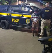 PRF recupera veículo roubado e prende homem em União dos Palmares