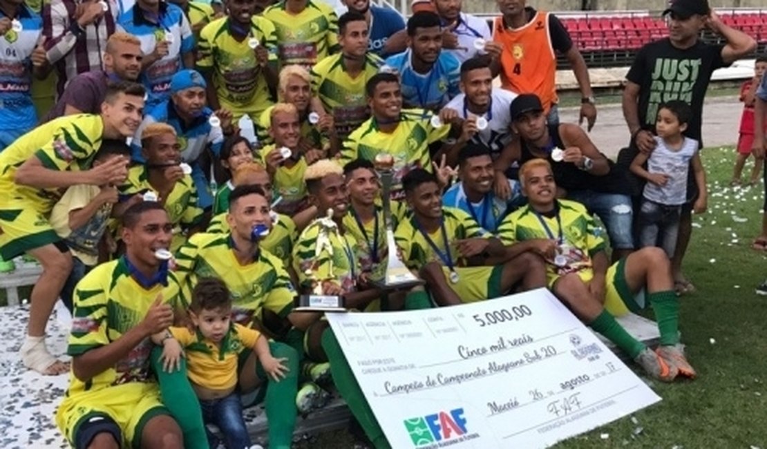 Com 19 clubes, campeonato alagoano sub 20 começa dia 24; ASA estreia em Maceió