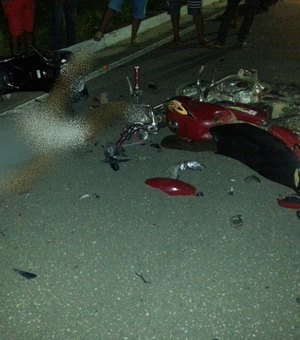 Acidente entre duas motos provoca morte e deixa três feridos, em São Sebastião