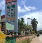 Preço da gasolina aumenta para R$ 6,38 em Japaratinga