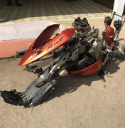 Polícia recupera motocicleta com registros de roubo, em Arapiraca