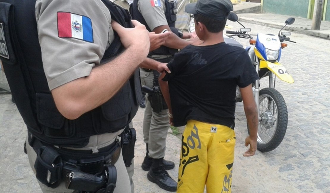 Menor é apreendido após tentativa de assalto em Arapiraca