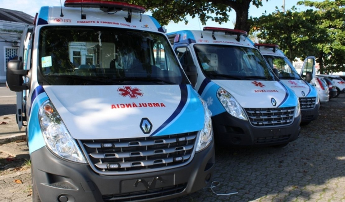 Samu ganha reforço de 3 UTIs móveis para enfrentamento à Covid-19 no interior