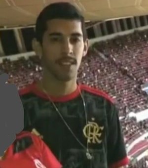 Foragido da Justiça publica foto durante jogo do Flamengo e acaba preso