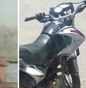 Jovem é preso ao ser flagrado circulando com moto roubada no Agreste 