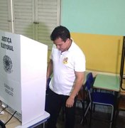 Após o voto, Ricardo Nezinho demonstra estar muito confiante com vitória