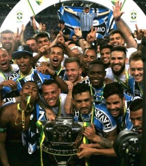 Grêmio lidera ranking de clubes. Em Alagoas, CRB e ASA são os melhores colocados