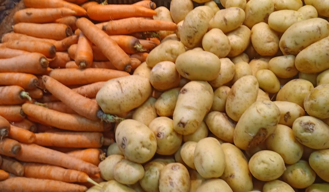 Maceió: IPCA aponta aumento na batata e outros alimentos no mês de abril