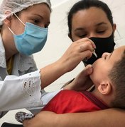Campanhas de vacinação contra pólio e sarampo são prorrogadas em Alagoas