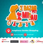 Terceiro bazar pet acontecerá no shopping em Arapiraca
