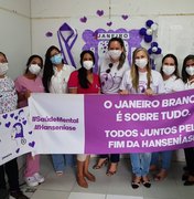 [Vídeos] Branco e roxo se unem para um janeiro de prevenção à saúde mental e à hanseníase em Arapiraca