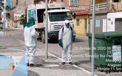 Prefeitura de Maragogi inicia desinfecção de áreas públicas