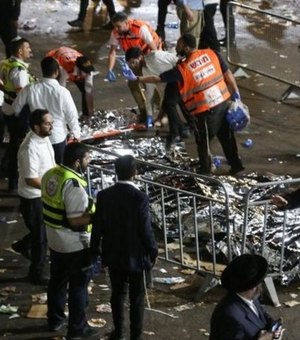 Pelo menos 44 pessoas morrem esmagadas durante evento religioso em Israel