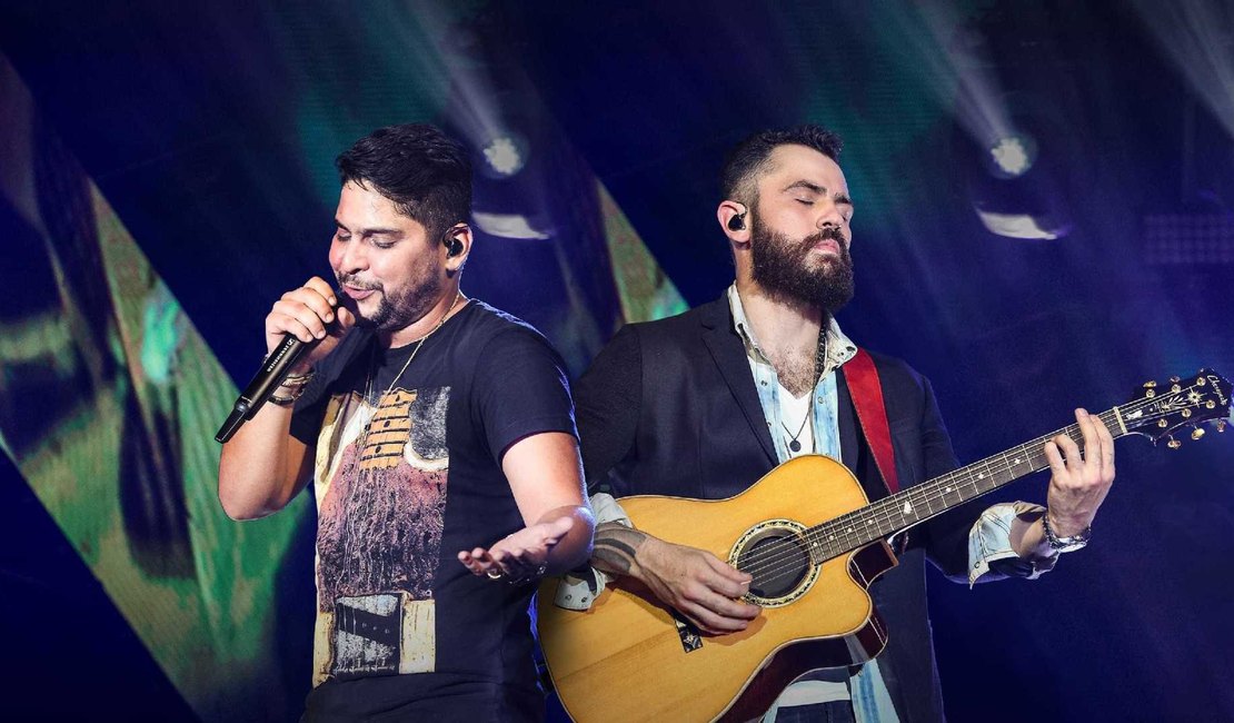 Show de Jorge e Mateus é cancelado em Maceió devido ﻿'aos últimos acontecimentos na cidade'