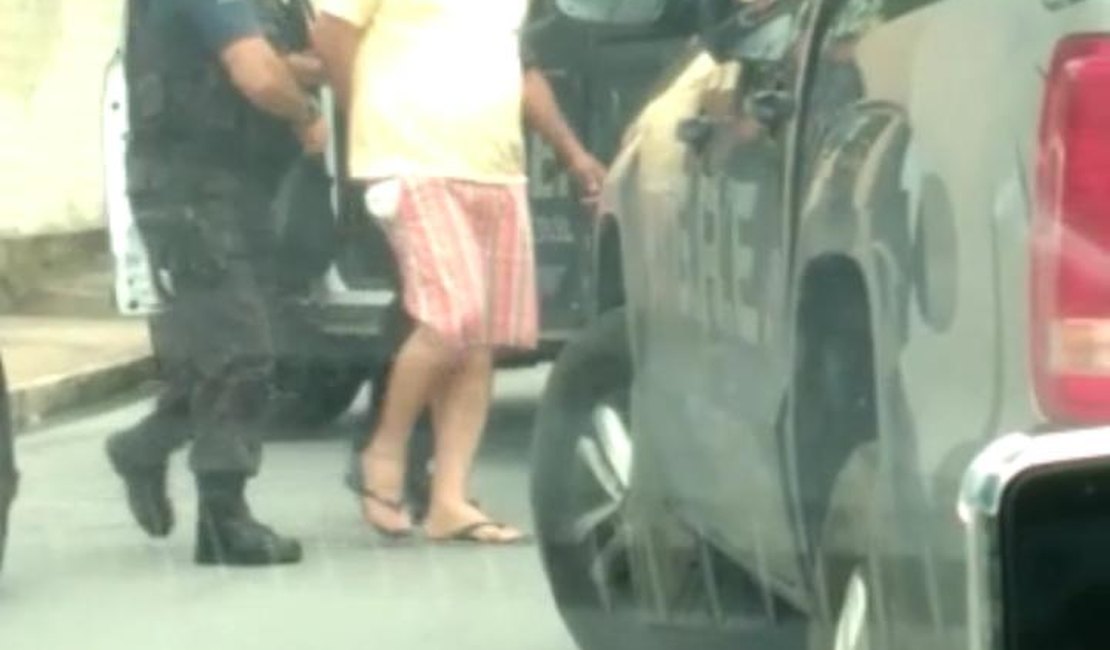 [Vídeo] Vereador de Pilar é preso após descumprir medida protetiva