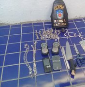 Militares apreendem adolescente suspeito de tráfico de drogas