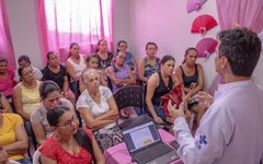 A secretaria de saúde de Girau do Ponciano está realizando, neste mês, uma grande campanha em alusão ao Outubro Rosa
