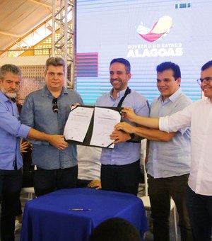 Com Paulo Dantas, Ricardo Nezinho participa da assinatura de ordem de serviço para instalação de IC em Arapiraca