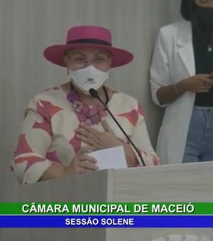 Em discurso na Câmara, Tereza Nelma diz que afundamento de solo se aproxima da Avenida Fernandes Lima