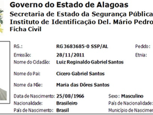 Corpo encontrado enrolado em lençol em Maceió é de santanense, diz perícia oficial