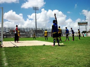 Elenco alvinegro trabalha a todo vapor para o inicio do Alagoano