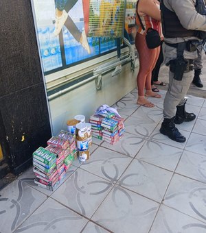 [Vídeo] Duas mulheres são presas após furtarem cerca de R$ 4 mil reais em produtos em Major Izidoro