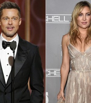 Kate Hudson sobre rumores de namoro com Brad Pitt: 'teremos gêmeos'