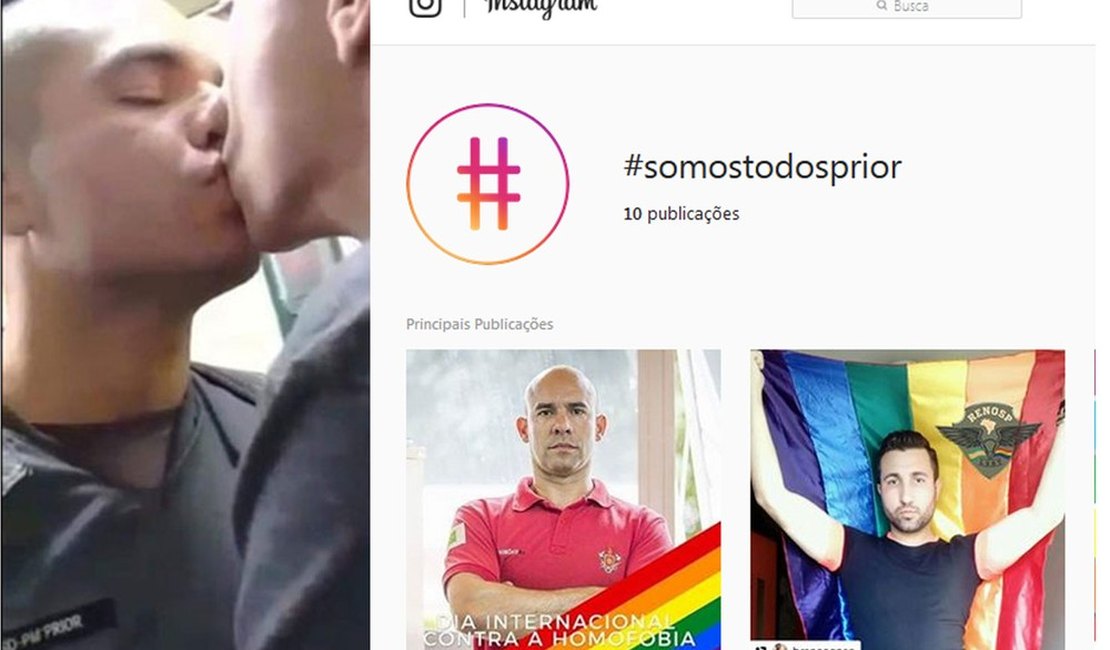PM que beijou homem no Metrô recebe apoio em redes sociais de policiais, bombeiros e agentes LGBT