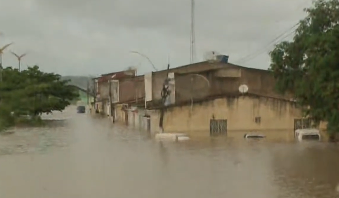 Defesa Civil alerta sobre risco do rio São Miguel transbordar devido às chuvas