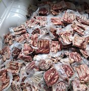 Vigilância Sanitária de Maceió apreende 120 kg de carnes em supermercado na Ponta Verde
