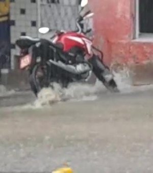 Chuvas fortes são registradas em Palmeira dos Índios