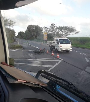 Motociclista morre em grave acidente de trânsito na BR-316, em Pilar