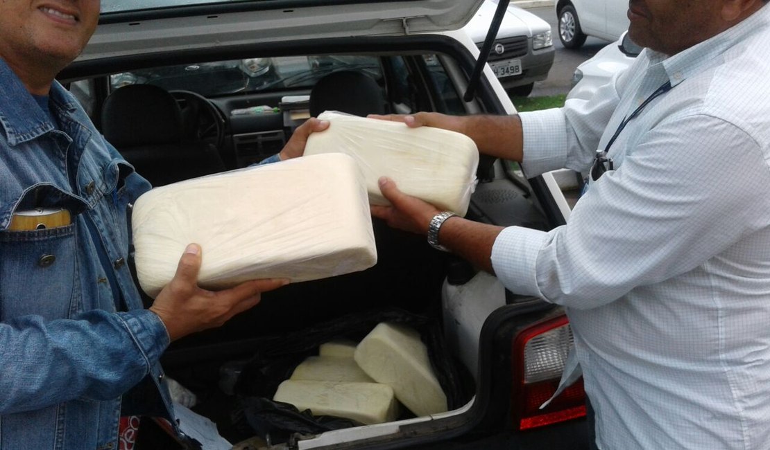Vigilância sanitária apreende 60 quilos de queijo 'clandestino' no Agreste
