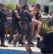 [Vídeo] Vereador de cidade paulista é detido por racismo dentro de piscina no Rio de Janeiro