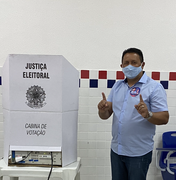 Ao votar, Josias Aprígio diz estar confiante no resultado das urnas em Minador do Negrão