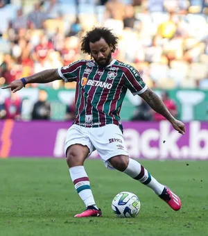 Fluminense anuncia lesão muscular de Marcelo, que não participa dos jogos contra o Olimpia, pela Libertadores
