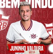 CRB anuncia chegada de meia Juninho Valoura