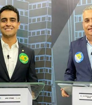 Ex-adversários, JHC e Alfredo Gaspar ficarão no mesmo palanque nestas eleições