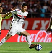 Barrado para jogo contra o Cobresal, James Rodríguez deve deixar o São Paulo