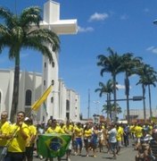 Movimento Brasil Livre sai as ruas de Arapiraca para protestar contra corrupção