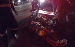 Acidente entre motocicletas deixa quatro pessoas feridas