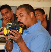 Educação oferece formação em robótica para professores da rede estadual